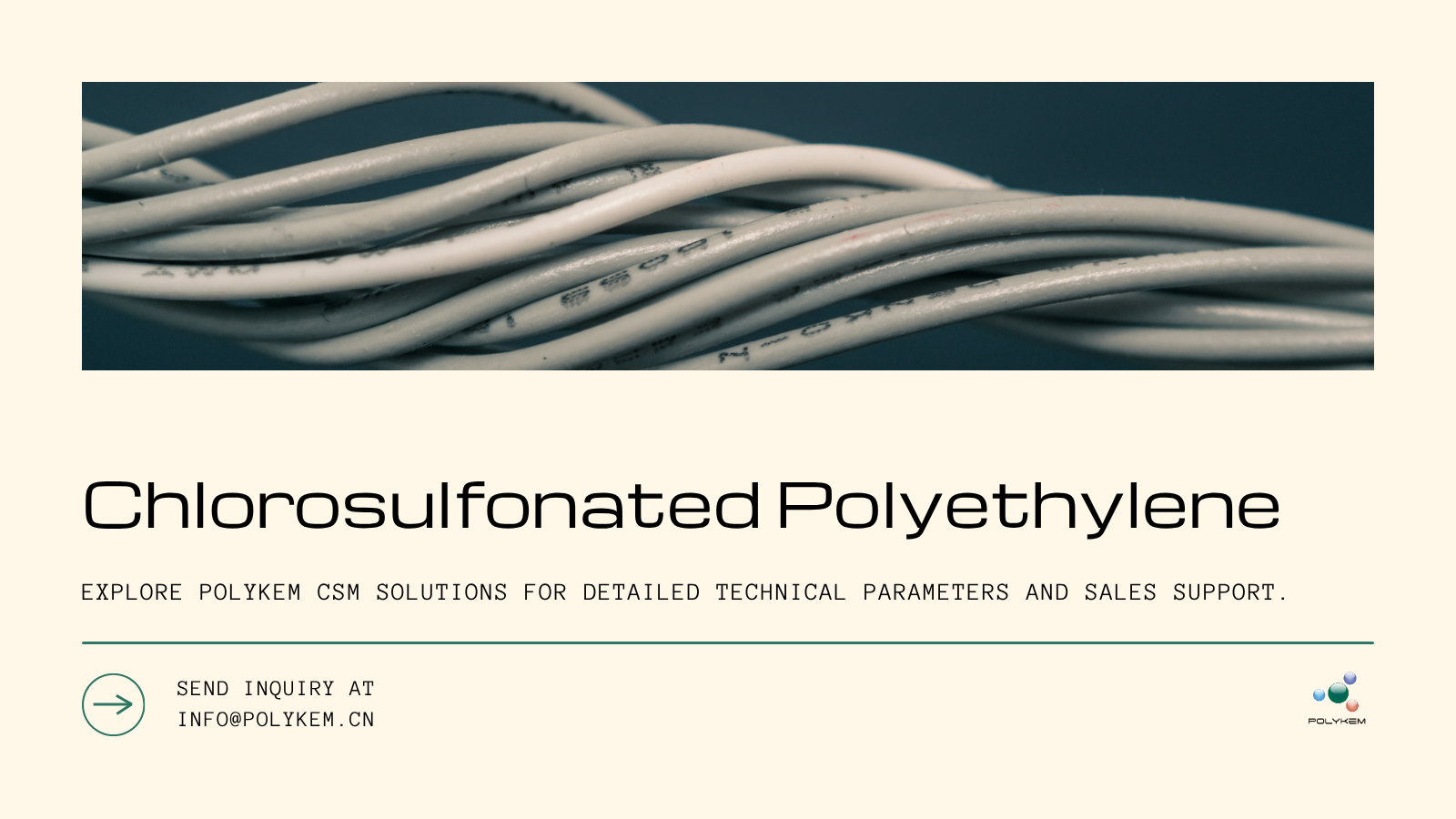 Polyetylen (CSM) chlorosulfonated (CSM): Một giải pháp công nghiệp cho các chất đàn hồi hiệu suất cao